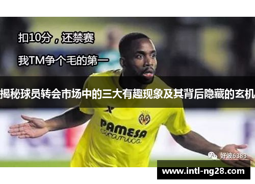 揭秘球员转会市场中的三大有趣现象及其背后隐藏的玄机